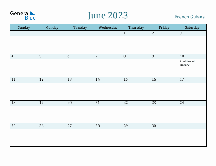 June 2023 Calendar with Holidays