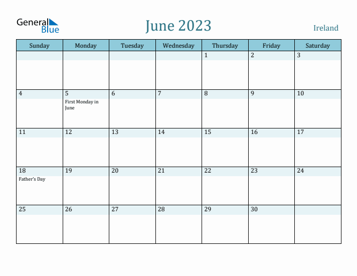 June 2023 Calendar with Holidays