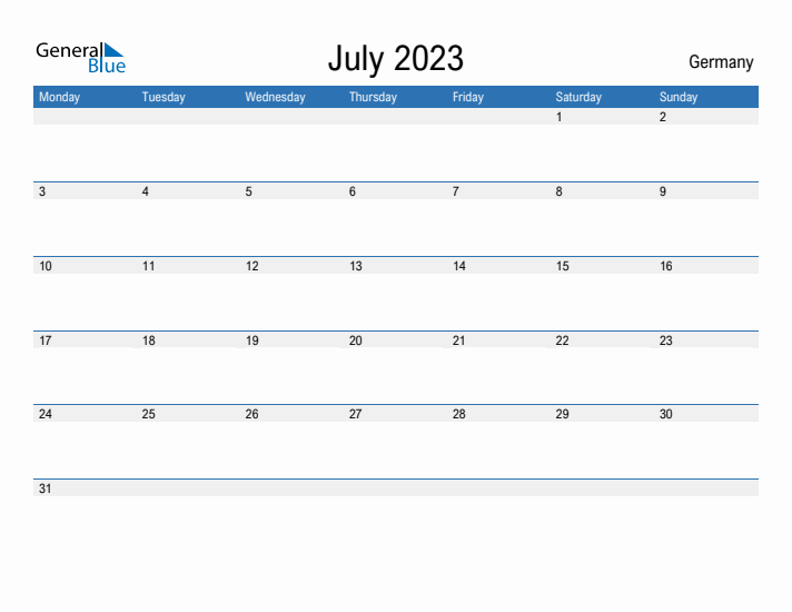 Fillable July 2023 Calendar