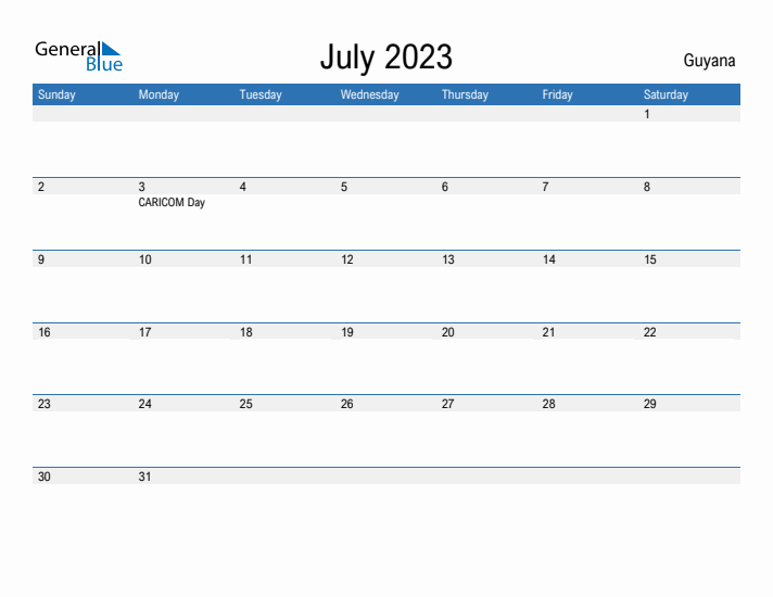 Fillable July 2023 Calendar