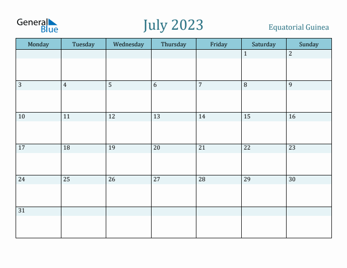 July 2023 Calendar with Holidays