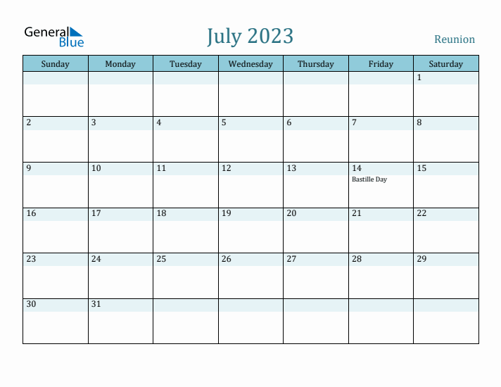 July 2023 Calendar with Holidays