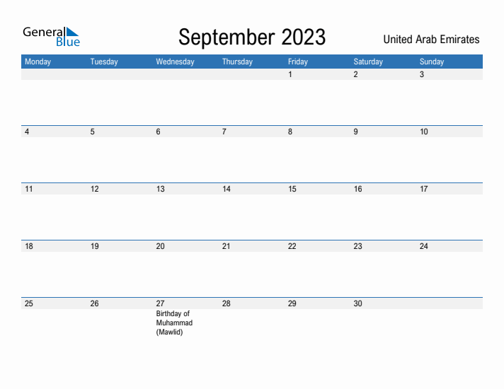 Fillable September 2023 Calendar