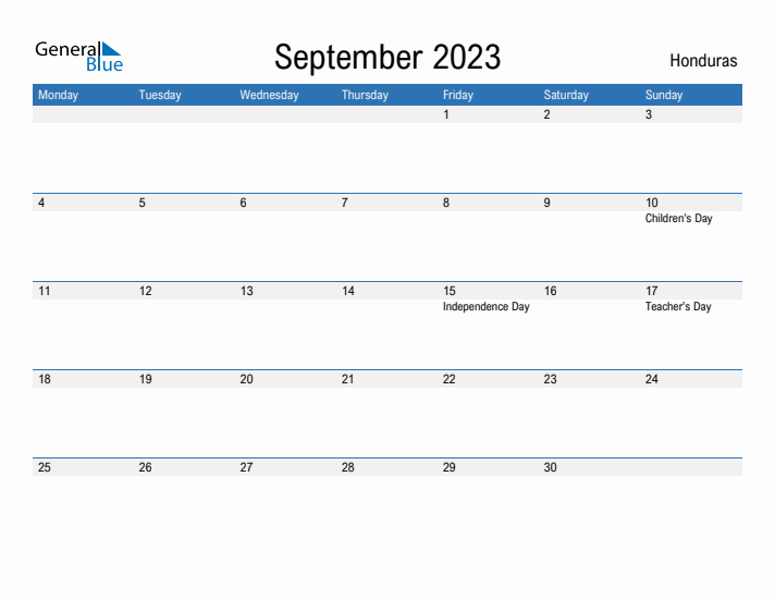 Fillable September 2023 Calendar