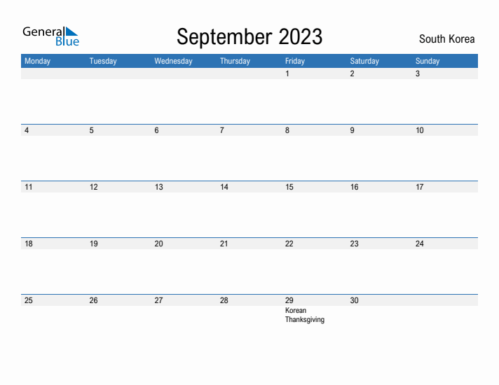 Fillable September 2023 Calendar