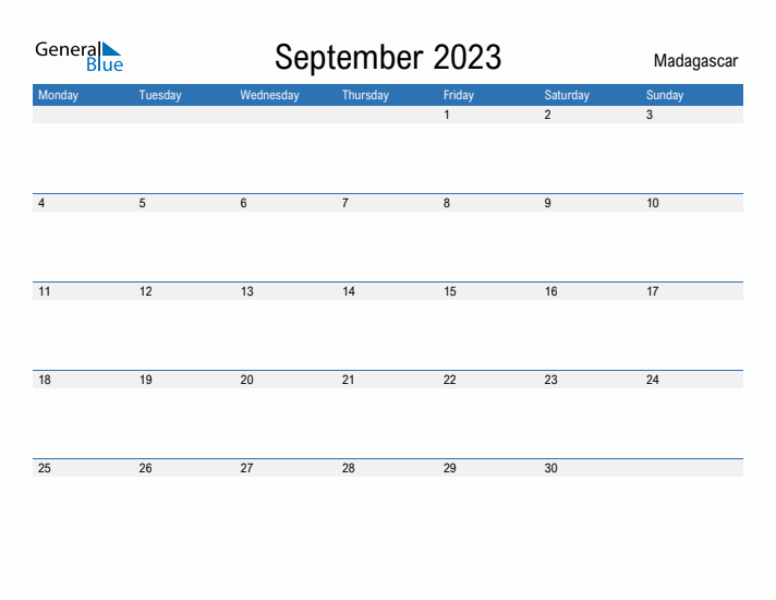 Fillable September 2023 Calendar