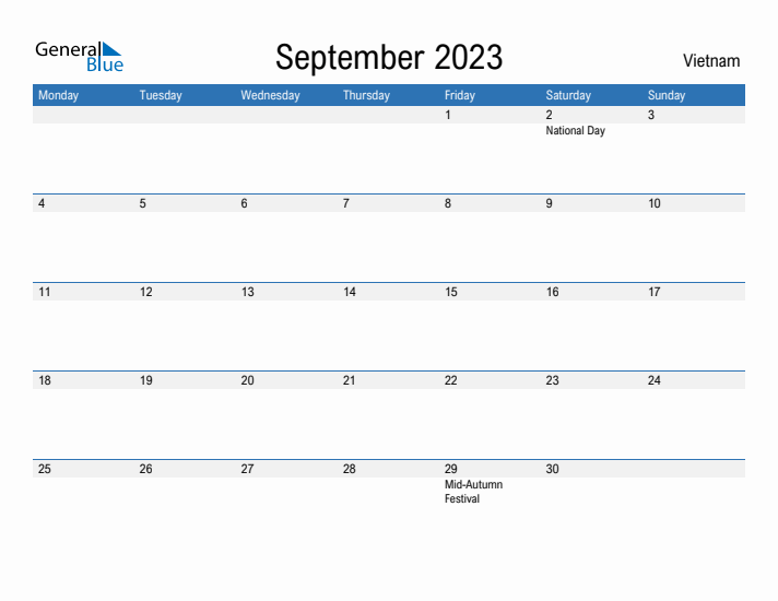 Fillable September 2023 Calendar