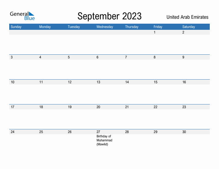 Fillable September 2023 Calendar