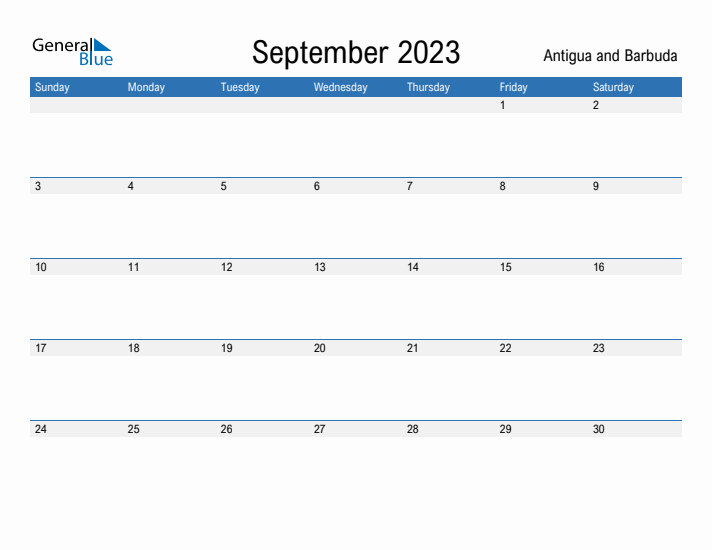 Fillable September 2023 Calendar