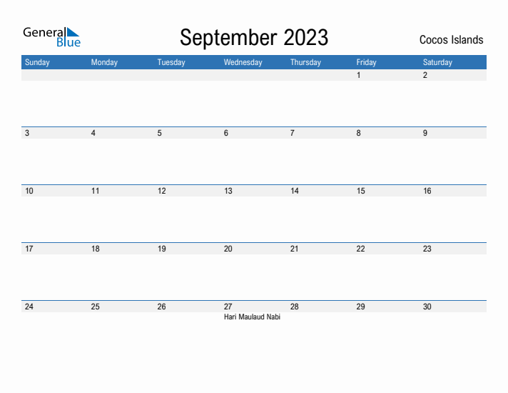 Fillable September 2023 Calendar