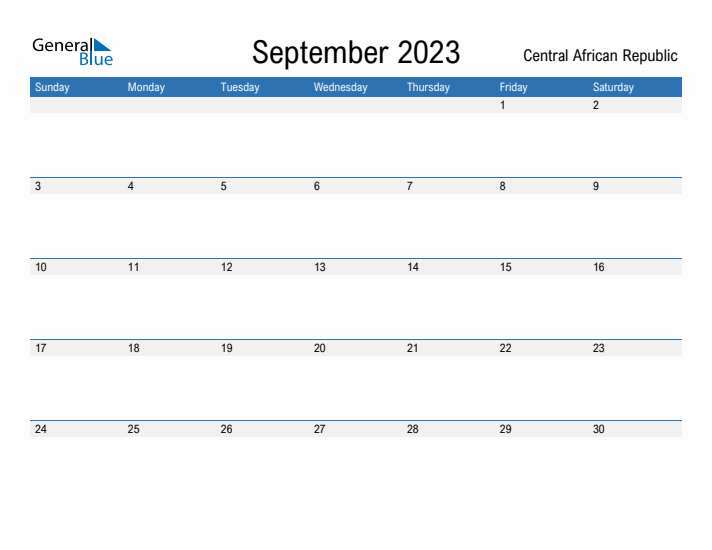 Fillable September 2023 Calendar