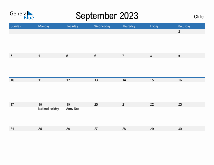 Fillable September 2023 Calendar