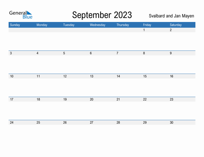 Fillable September 2023 Calendar