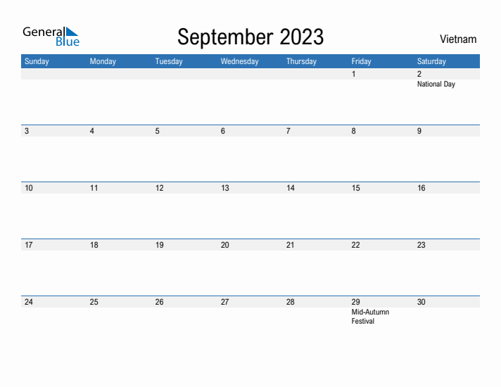 Fillable September 2023 Calendar