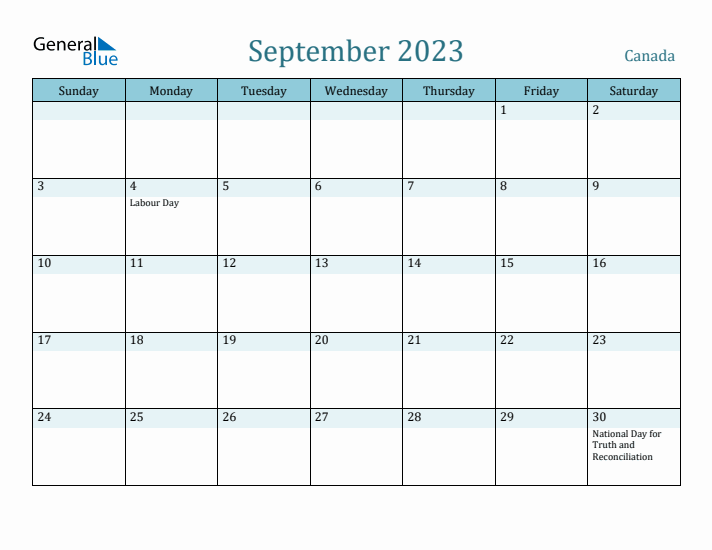 September 2023 Calendar with Holidays