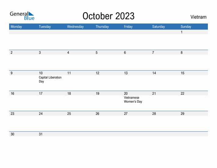 Fillable October 2023 Calendar