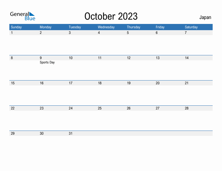 Fillable October 2023 Calendar