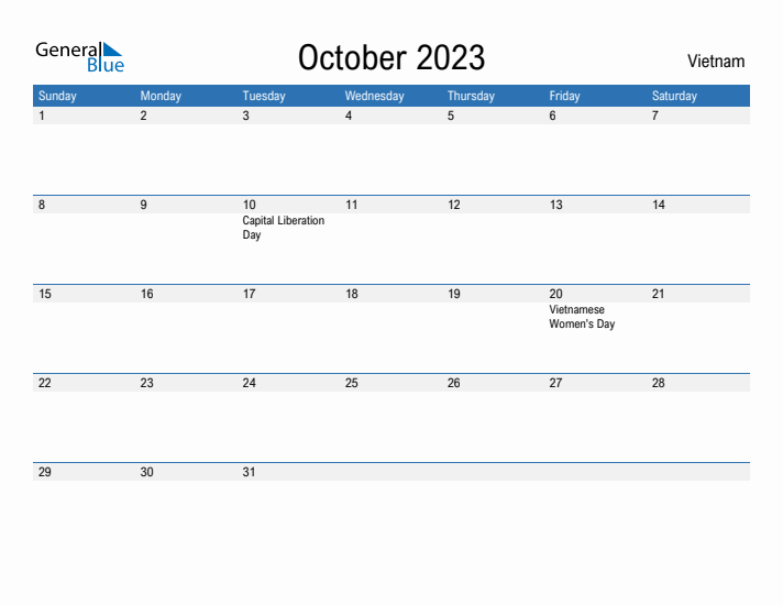 Fillable October 2023 Calendar