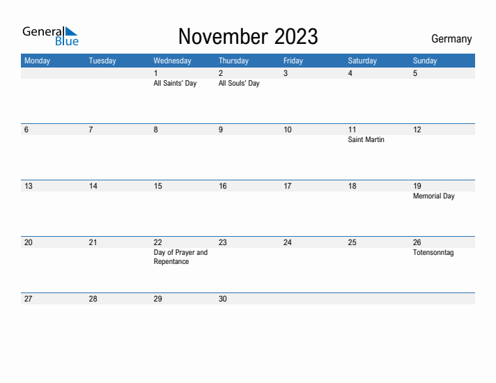 Fillable November 2023 Calendar