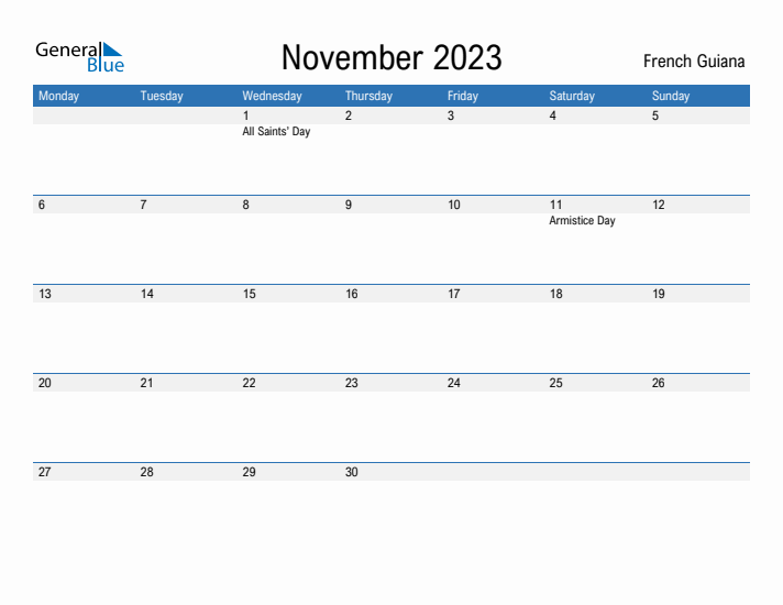 Fillable November 2023 Calendar