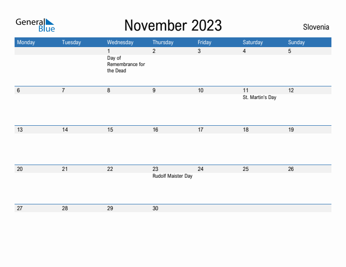 Fillable November 2023 Calendar