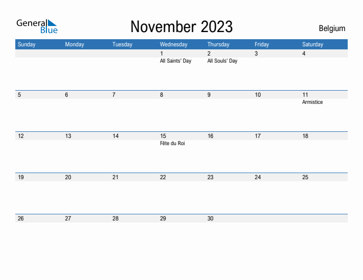 Fillable November 2023 Calendar