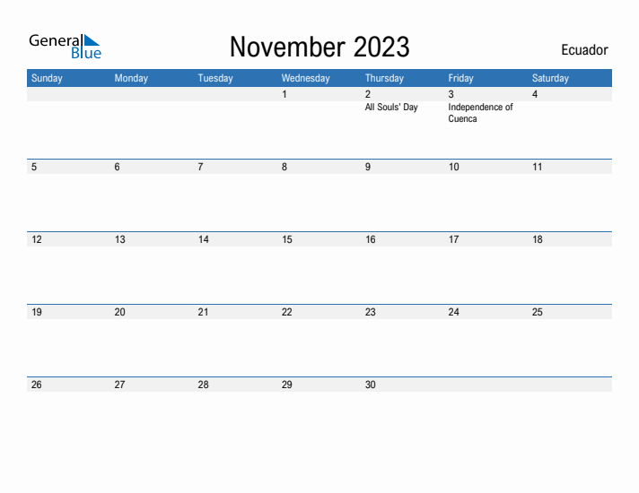 Fillable November 2023 Calendar