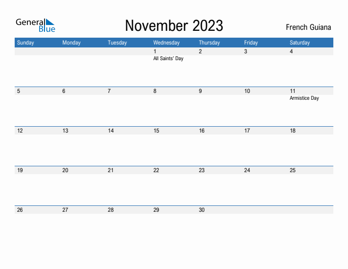 Fillable November 2023 Calendar