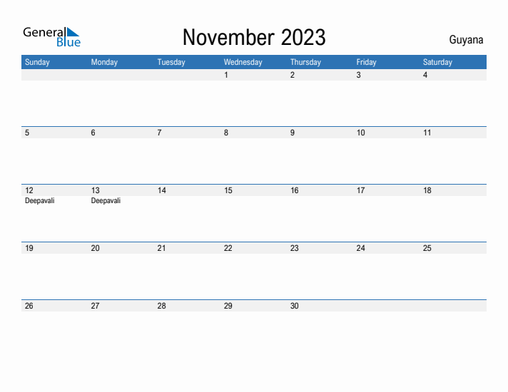 Fillable November 2023 Calendar