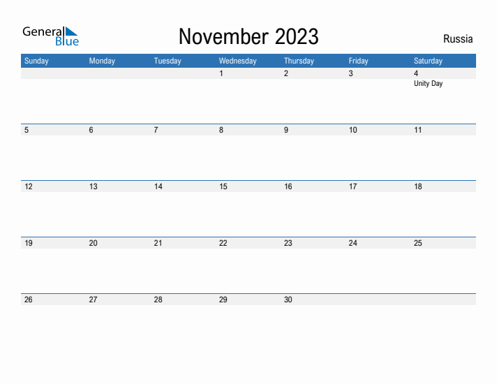 Fillable November 2023 Calendar