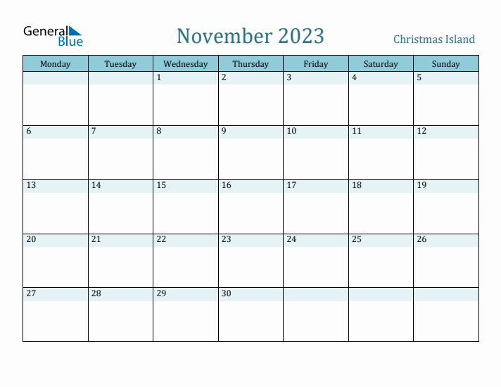 November 2023 Calendar with Holidays