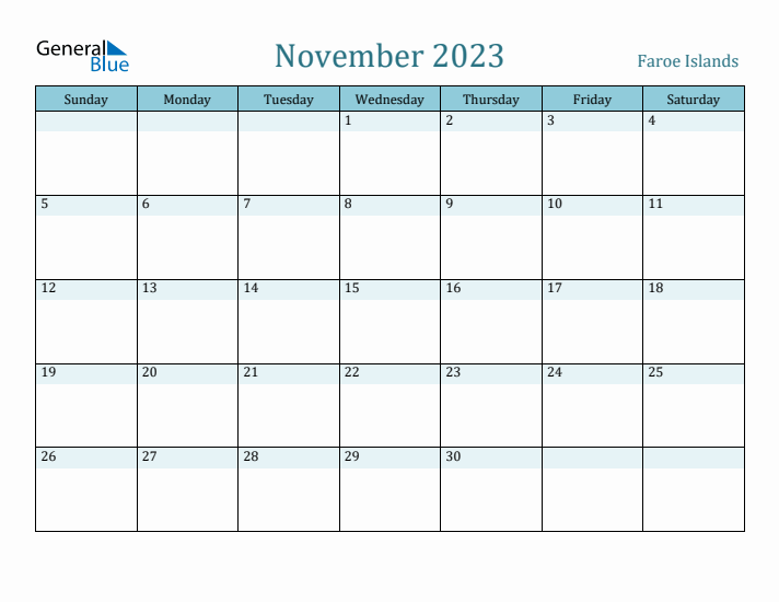 November 2023 Calendar with Holidays