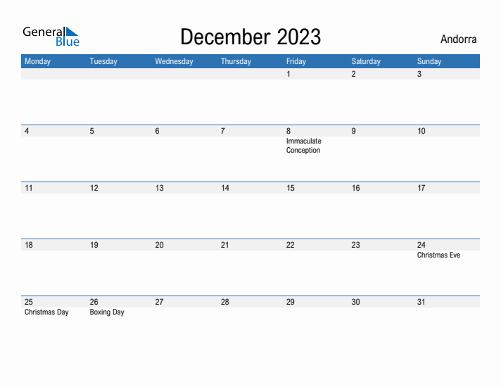 Fillable December 2023 Calendar