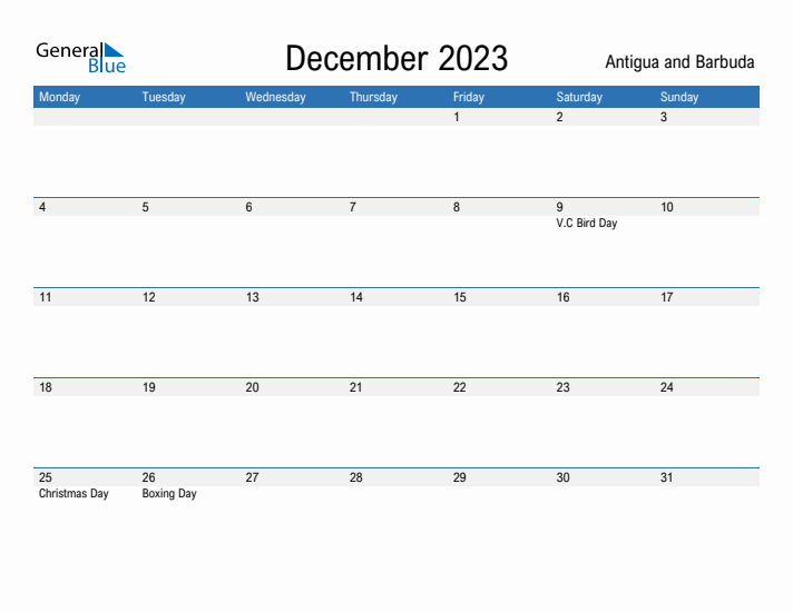 Fillable December 2023 Calendar