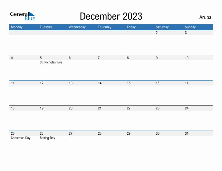 Fillable December 2023 Calendar