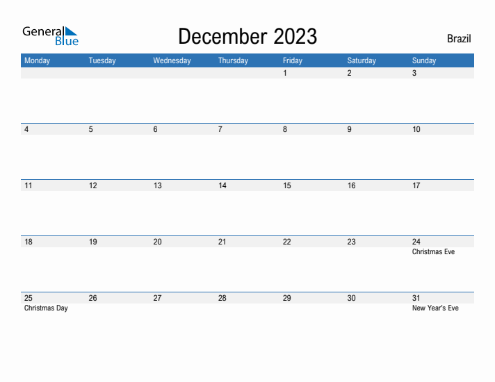 Fillable December 2023 Calendar