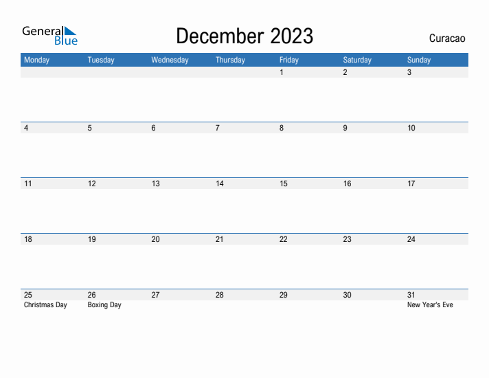 Fillable December 2023 Calendar