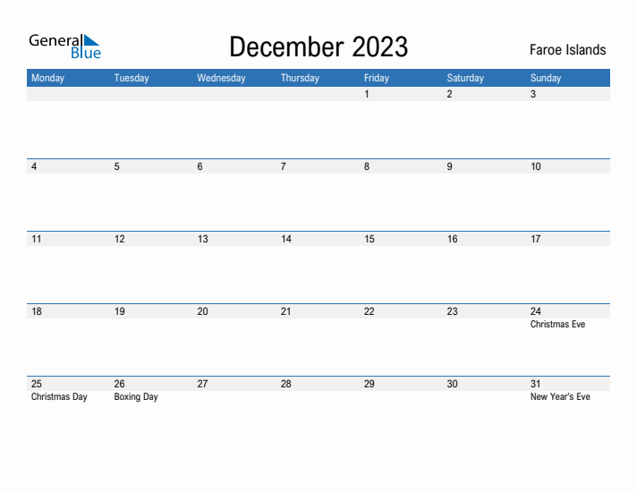 Fillable December 2023 Calendar