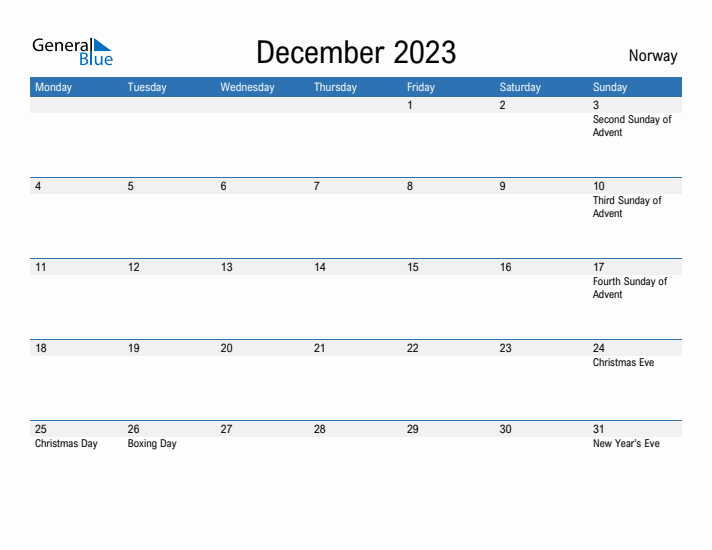 Fillable December 2023 Calendar