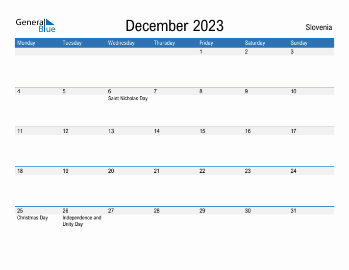 Fillable December 2023 Calendar