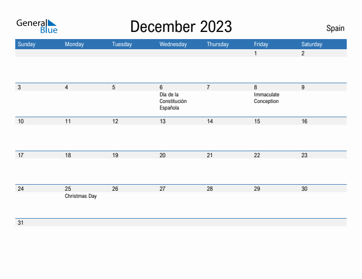 Fillable December 2023 Calendar