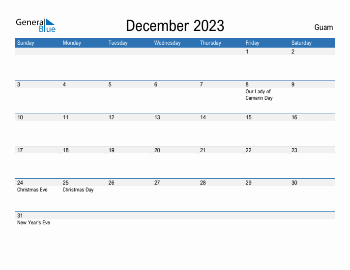 Fillable December 2023 Calendar