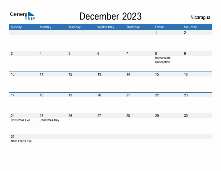 Fillable December 2023 Calendar