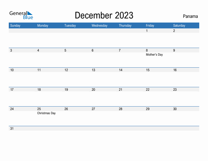 Fillable December 2023 Calendar