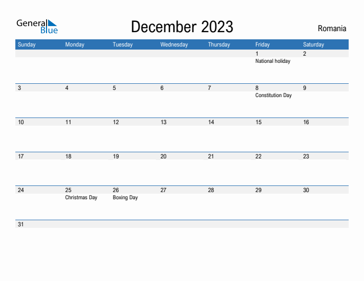 Fillable December 2023 Calendar