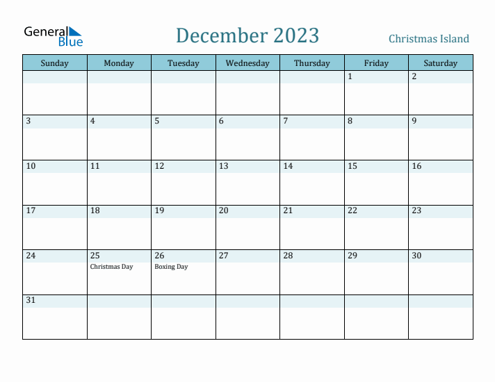 December 2023 Calendar with Holidays