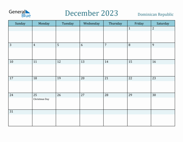 December 2023 Calendar with Holidays