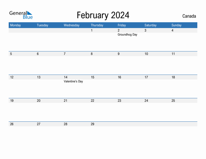 Fillable February 2024 Calendar