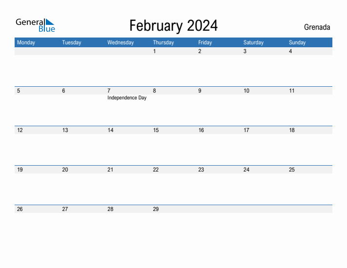 Fillable February 2024 Calendar