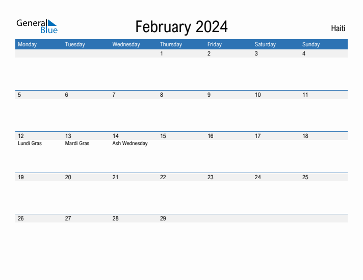 Fillable February 2024 Calendar